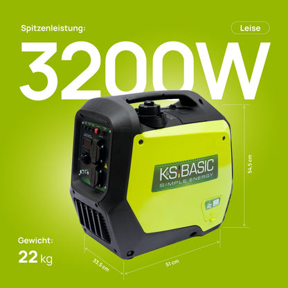 Invertergenerator KSB 32i S – Ansicht 2