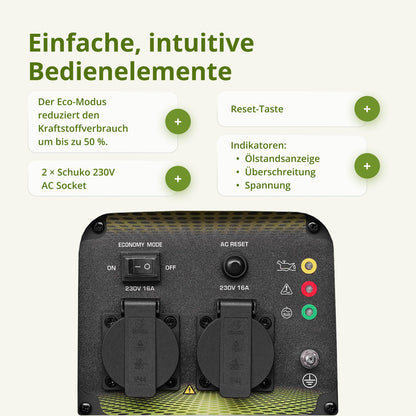Inverter-Benzingenerator KSB 33i S – Ansicht 5