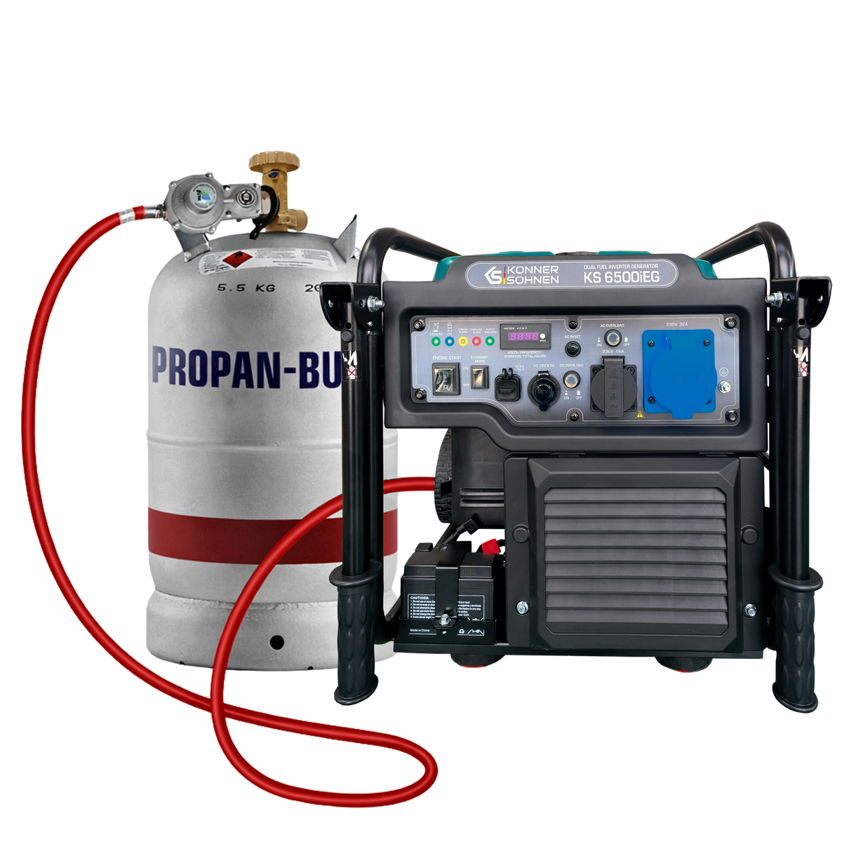 Inverter Generator KS 6500iEG (Benzin/Gas) – KS 6500iEG