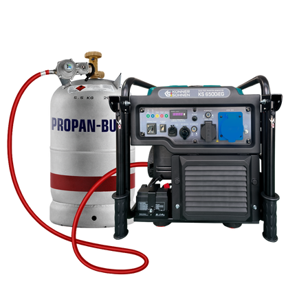Inverter Generator KS 6500iEG (Benzin/Gas) – KS 6500iEG