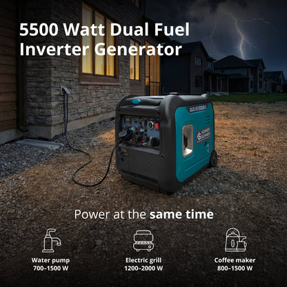 LPG/Benzin-Inverter-Generator KS 5500iEG S – Ansicht 2