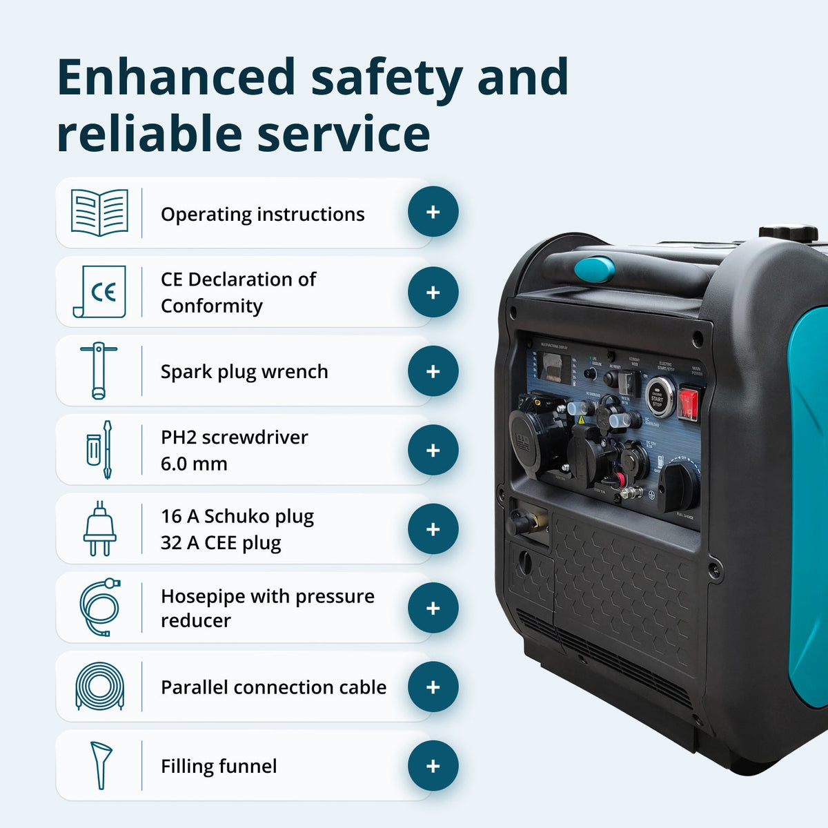 LPG/Benzin-Inverter-Generator KS 5500iEG S – Ansicht 11