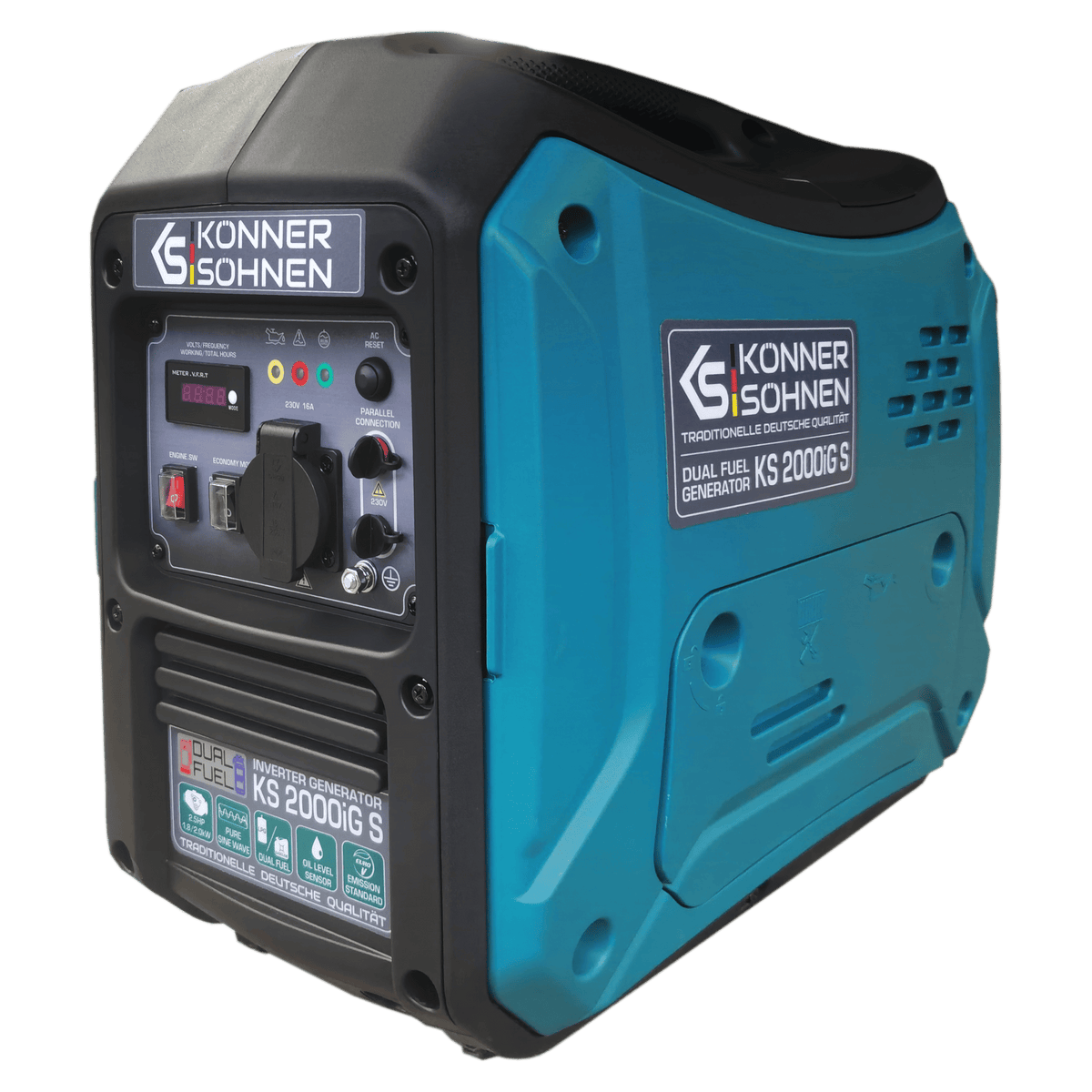 LPG/Benzin-Inverter-Generator KS 2000iG S – Ansicht 14