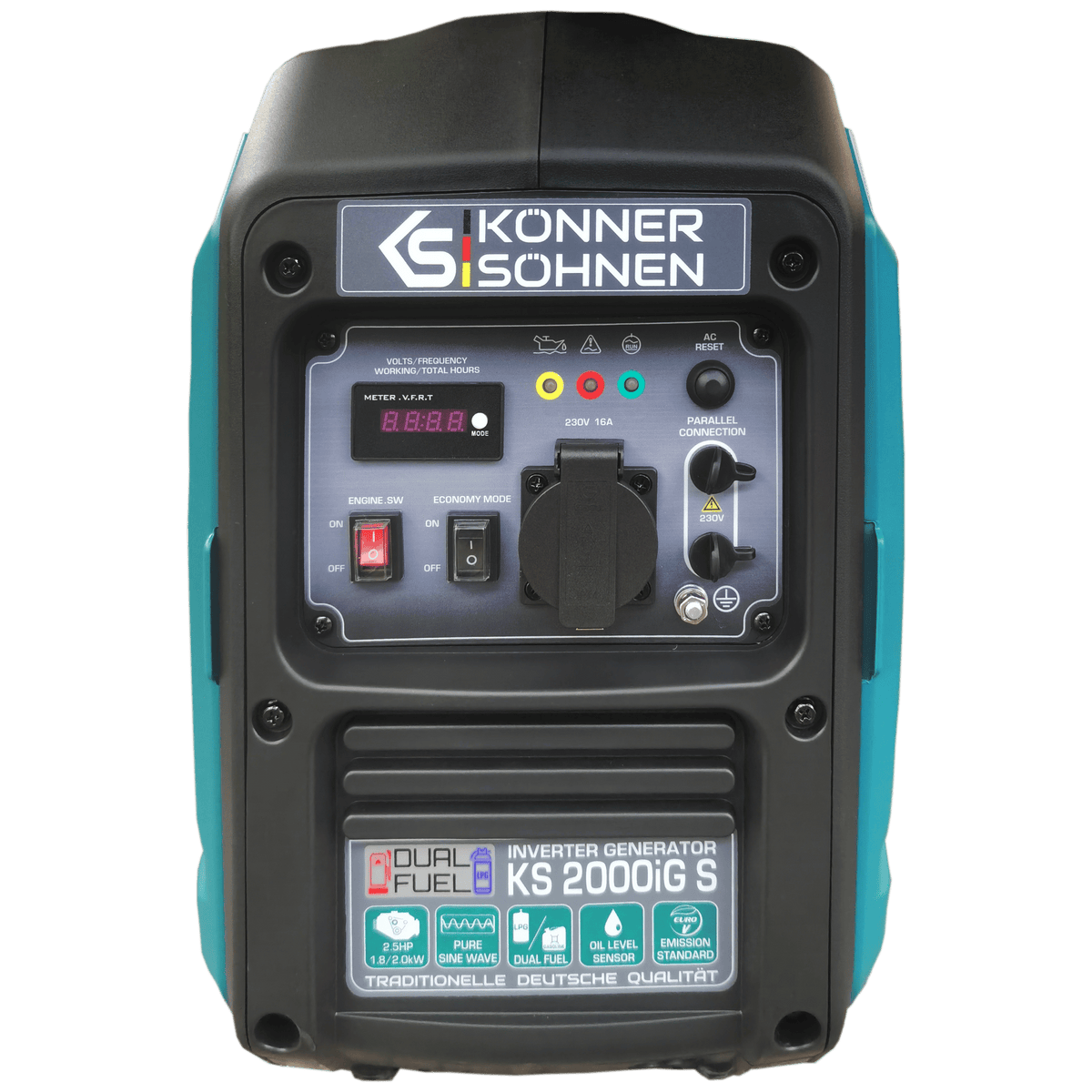 LPG/Benzin-Inverter-Generator KS 2000iG S – Ansicht 9