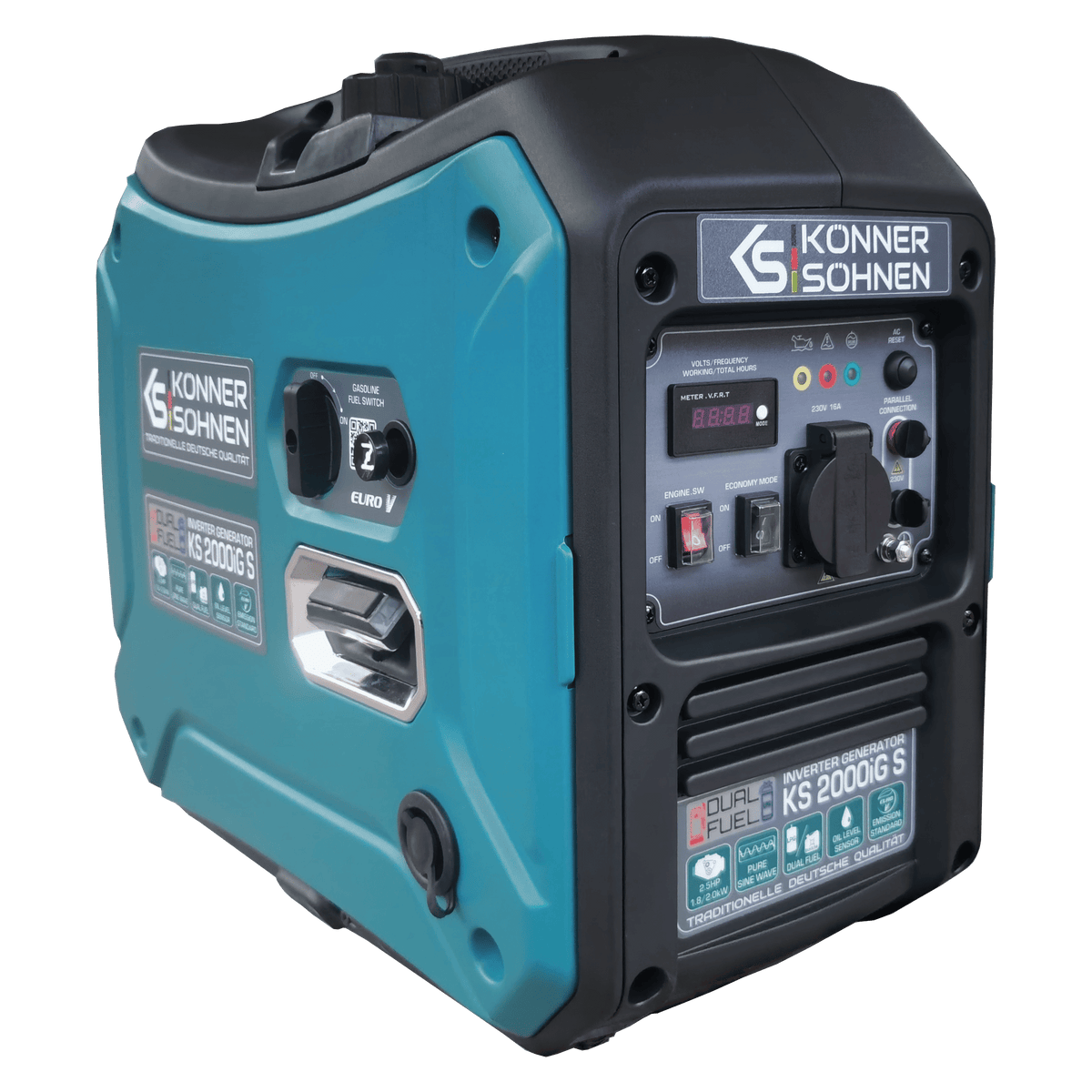 LPG/Benzin-Inverter-Generator KS 2000iG S – Ansicht 10