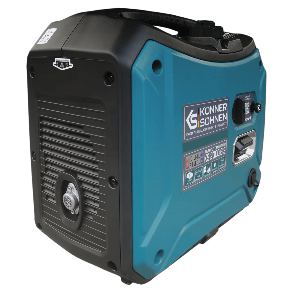 LPG/Benzin-Inverter-Generator KS 2000iG S – Ansicht 12