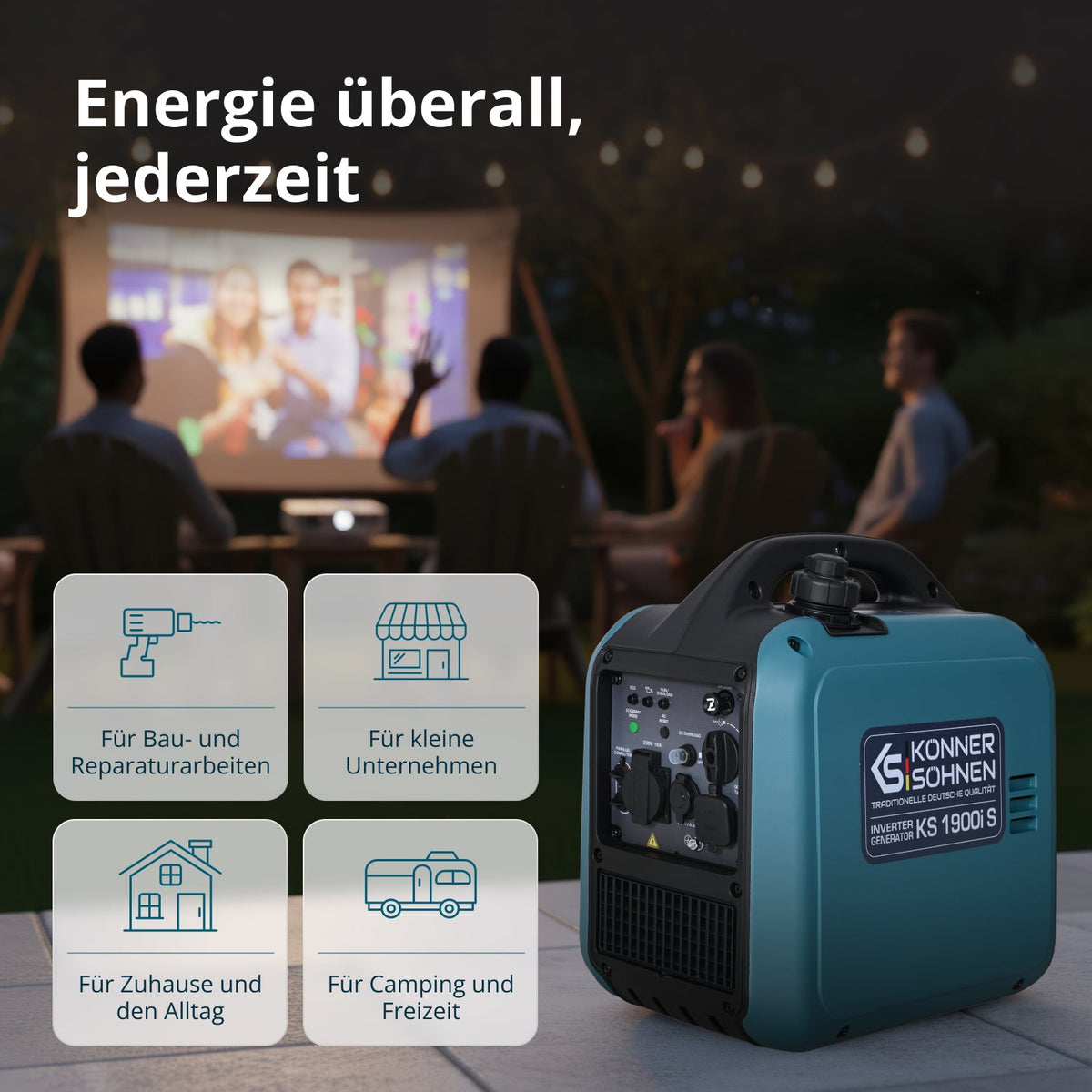 Inverter-Generator KS 1900i S – Ansicht 3