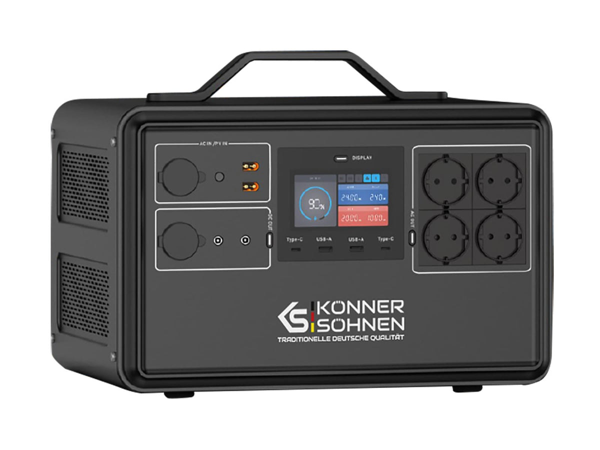 Tragbare Powerstation KS 2400PS – Ansicht 10