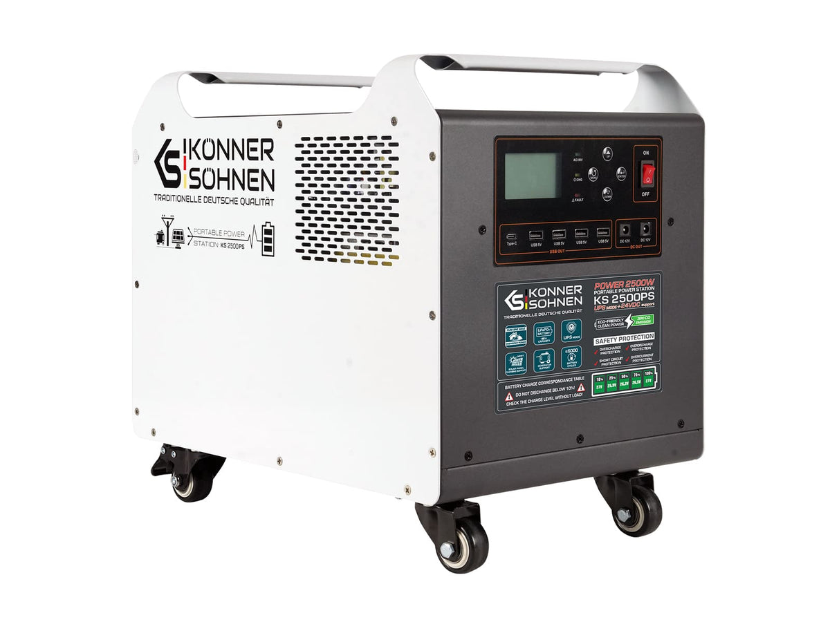 Tragbare Powerstation KS 2500PS – Ansicht 14