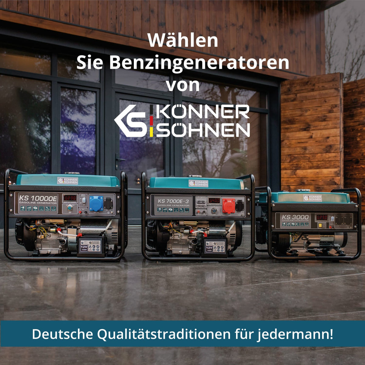 Benzin-Generator "Könner & Söhnen" KS 3000 – Ansicht 10