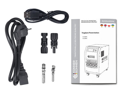 Tragbare 3-in-1-Stromstation KS 3000PS – Ansicht 19