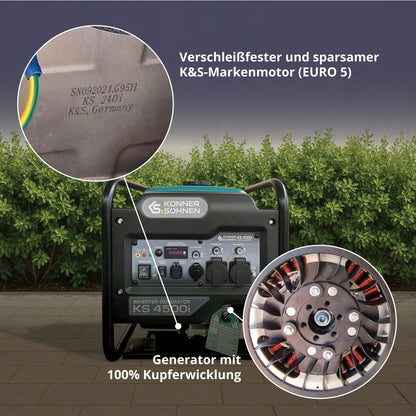Inverter-Generator KS 4500i – Ansicht 3