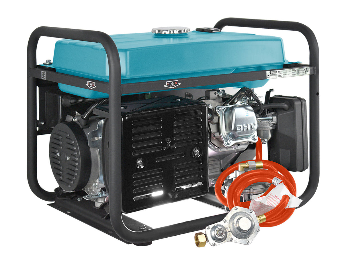 LPG/Benzin-Generator "Könner & Söhnen" KS 5000E G – Ansicht 5