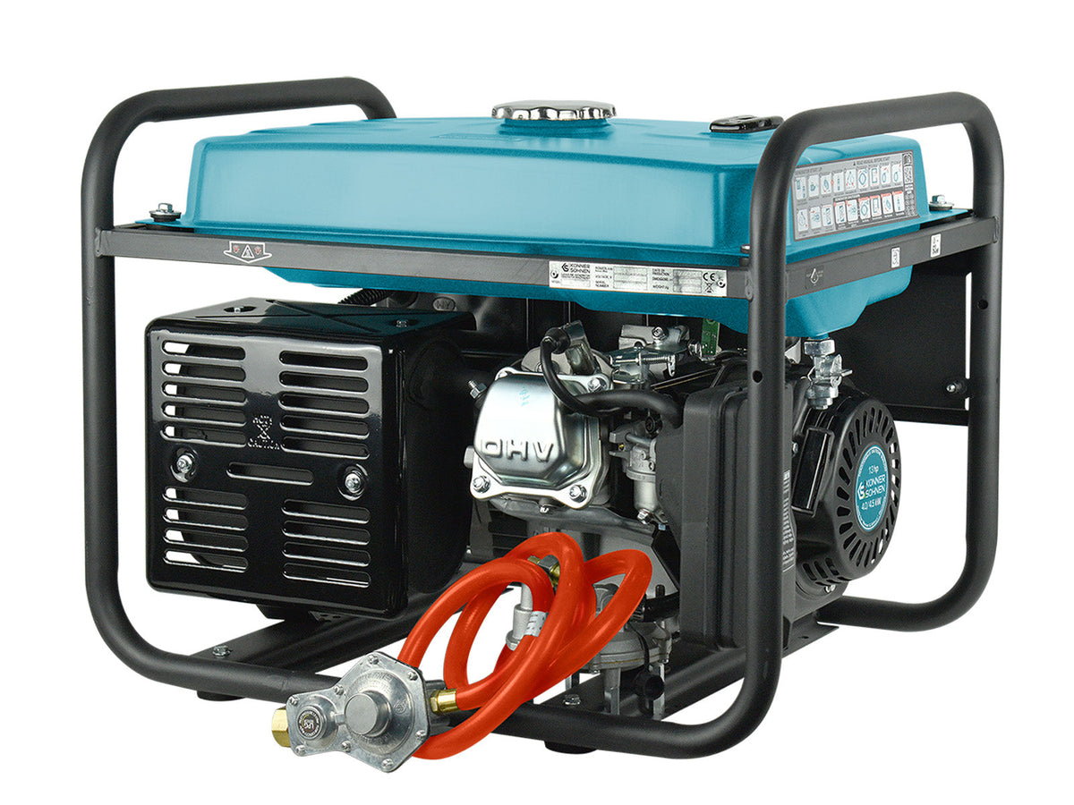 LPG/Benzin-Generator "Könner & Söhnen" KS 5000E G – Ansicht 7