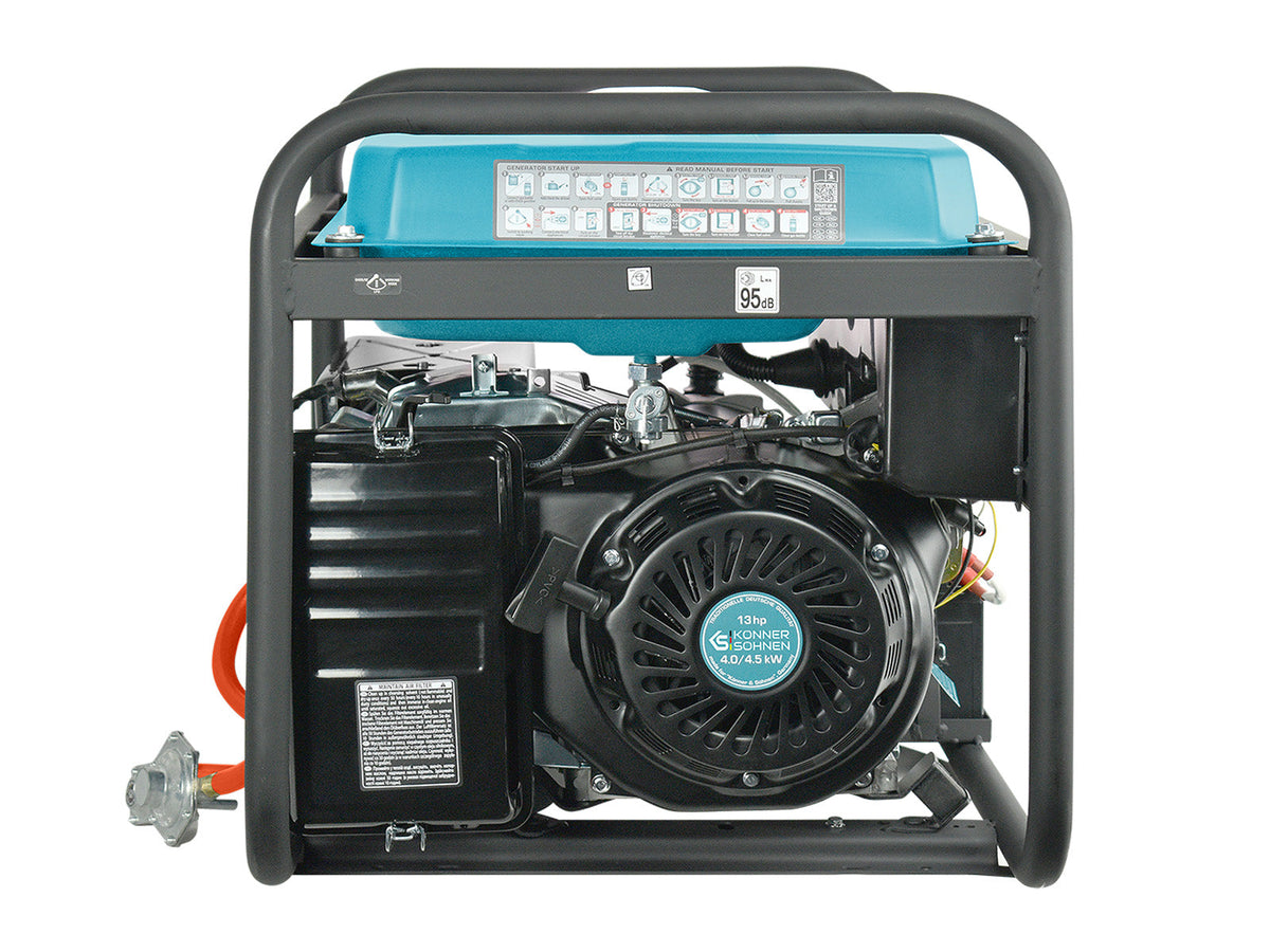 LPG/Benzin-Generator "Könner & Söhnen" KS 5000E G – Ansicht 8
