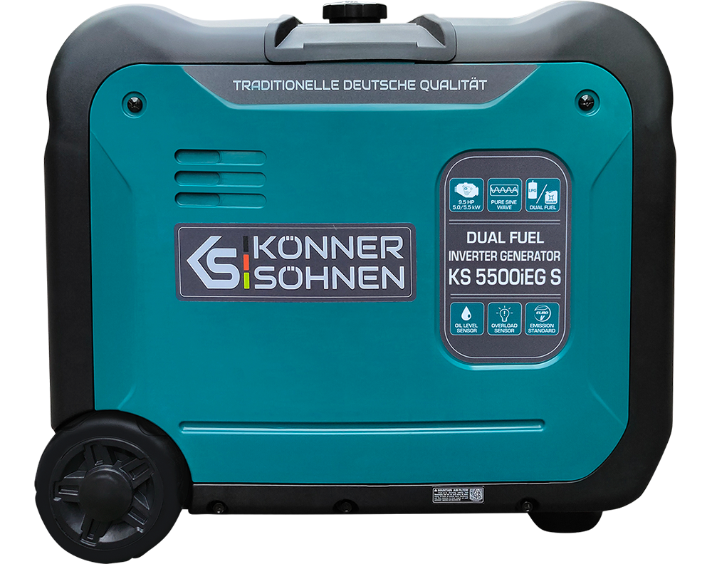 LPG/Benzin-Inverter-Generator KS 5500iEG S – Ansicht 16