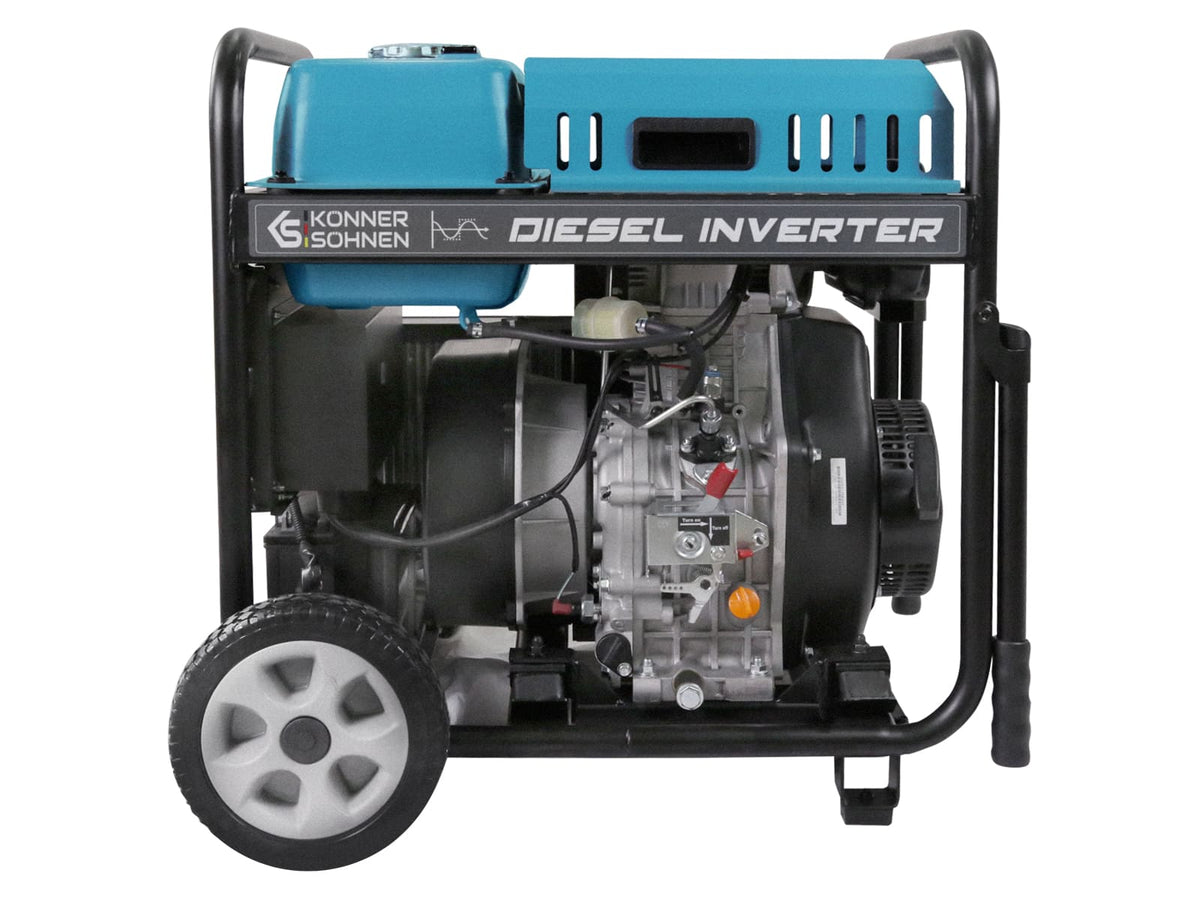 Diesel-Inverter-Generator KS 6100iDЕ ATSR – Ansicht 3