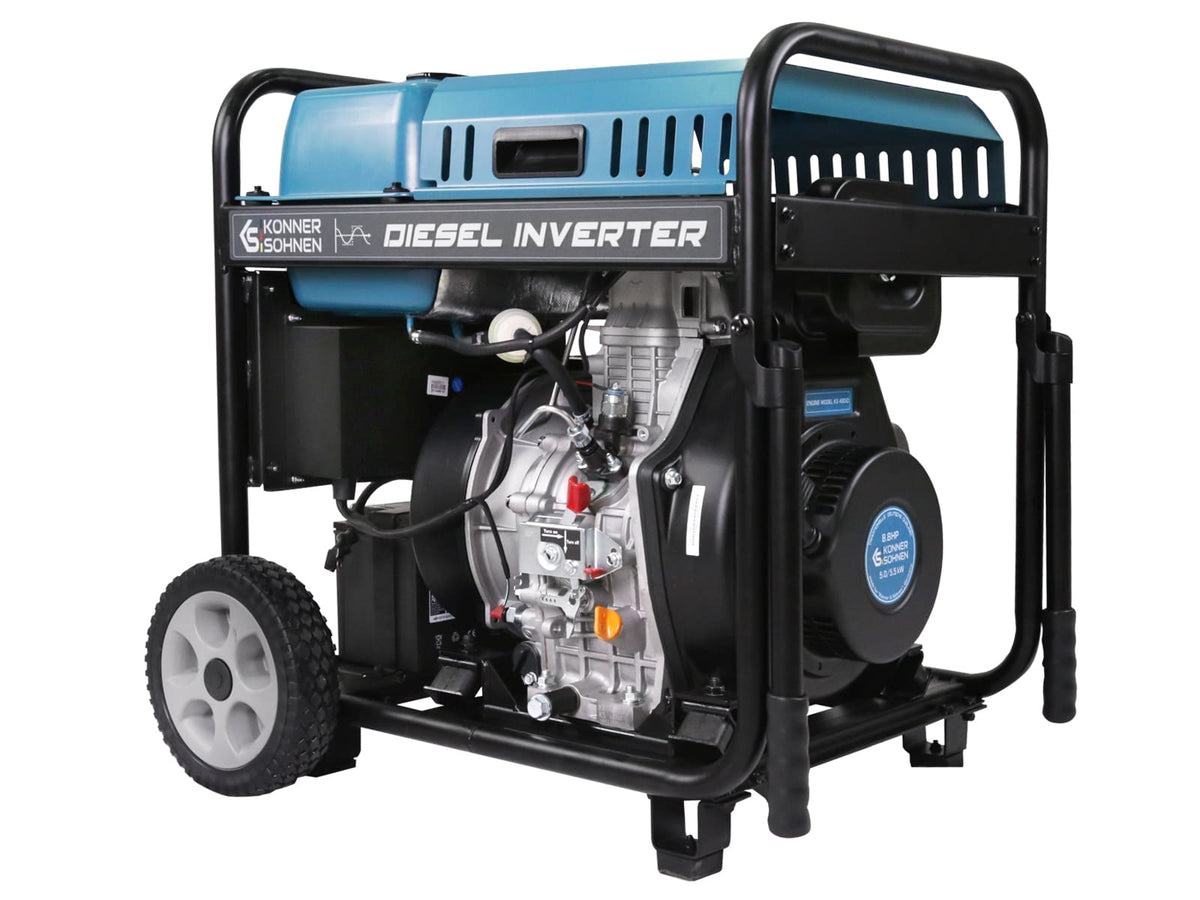 Diesel-Inverter-Generator KS 6100iDЕ ATSR – Ansicht 4