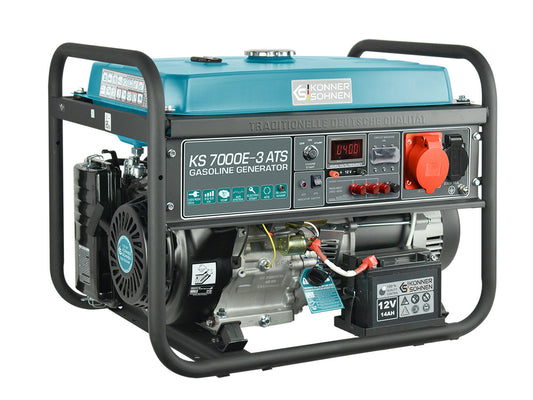 Benzin-Generator "Könner & Söhnen" KS 7000E-3 ATS – Ansicht 2
