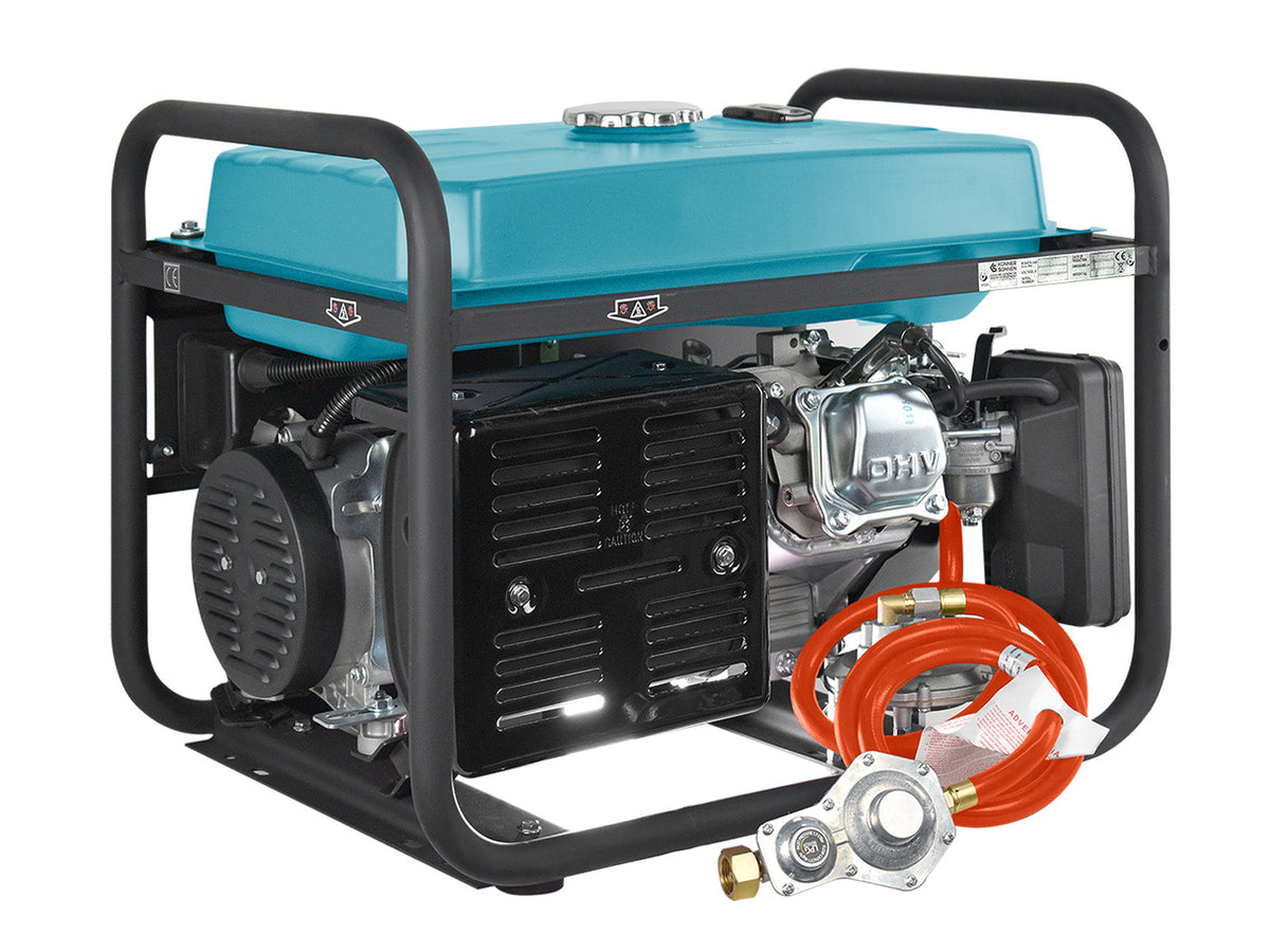 LPG/Benzin-Generator "Könner & Söhnen" KS 7000E G – Ansicht 14