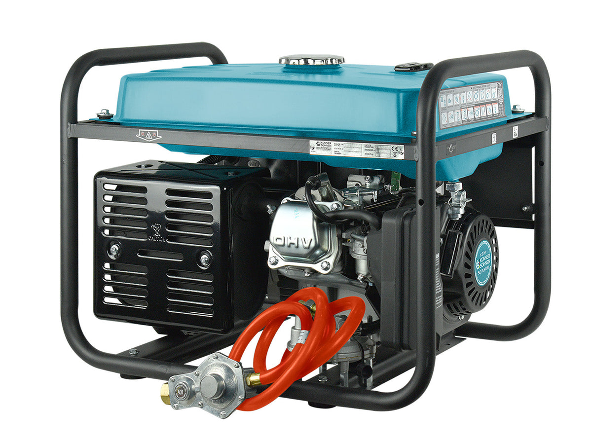 LPG/Benzin-Generator "Könner & Söhnen" KS 7000E G – Ansicht 16