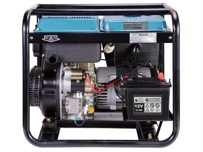 Diesel-Generator "Könner & Söhnen" KS 8100HDE-1/3 ATSR (EURO V) – Ansicht 6
