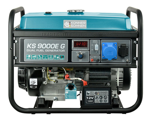 LPG/Benzin-Generator "Könner & Söhnen" KS 9000E G – Ansicht 2