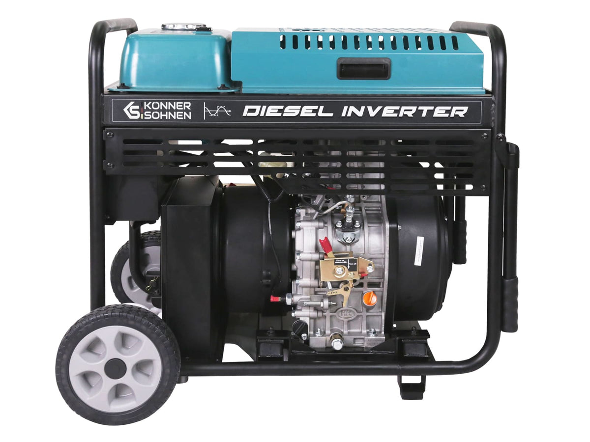Diesel-Inverter-Generator KS 9500iDЕ ATSR – Ansicht 3