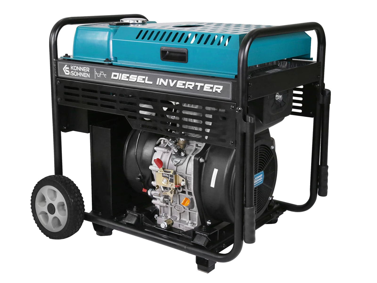 Diesel-Inverter-Generator KS 9500iDЕ ATSR – Ansicht 4