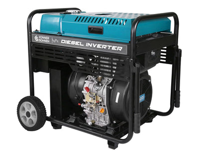 Diesel-Inverter-Generator KS 9500iDЕ ATSR – Ansicht 4