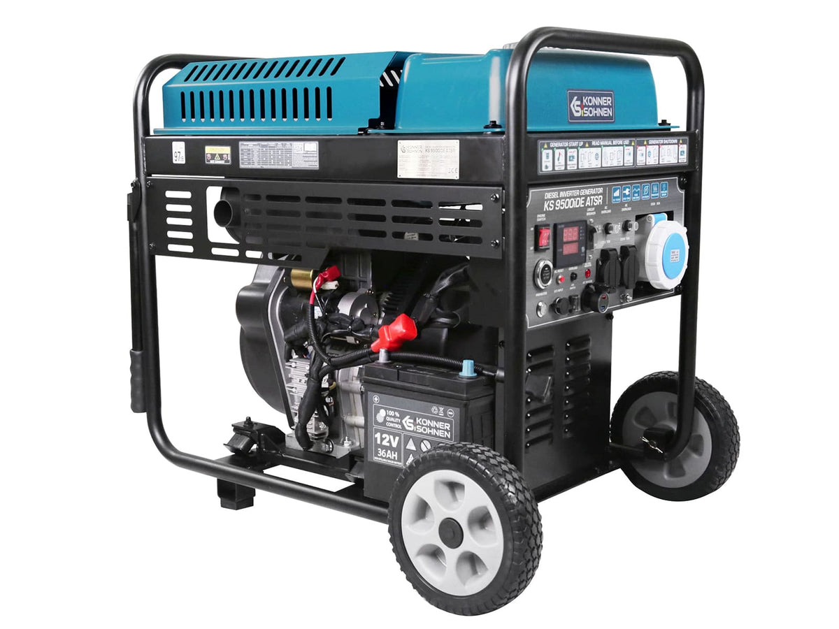 Diesel-Inverter-Generator KS 9500iDЕ ATSR – Ansicht 7