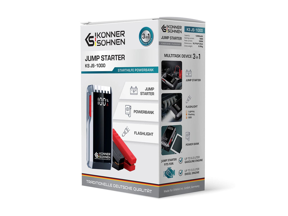 Starthilfe Powerbank KS JS-1000 – Ansicht 8