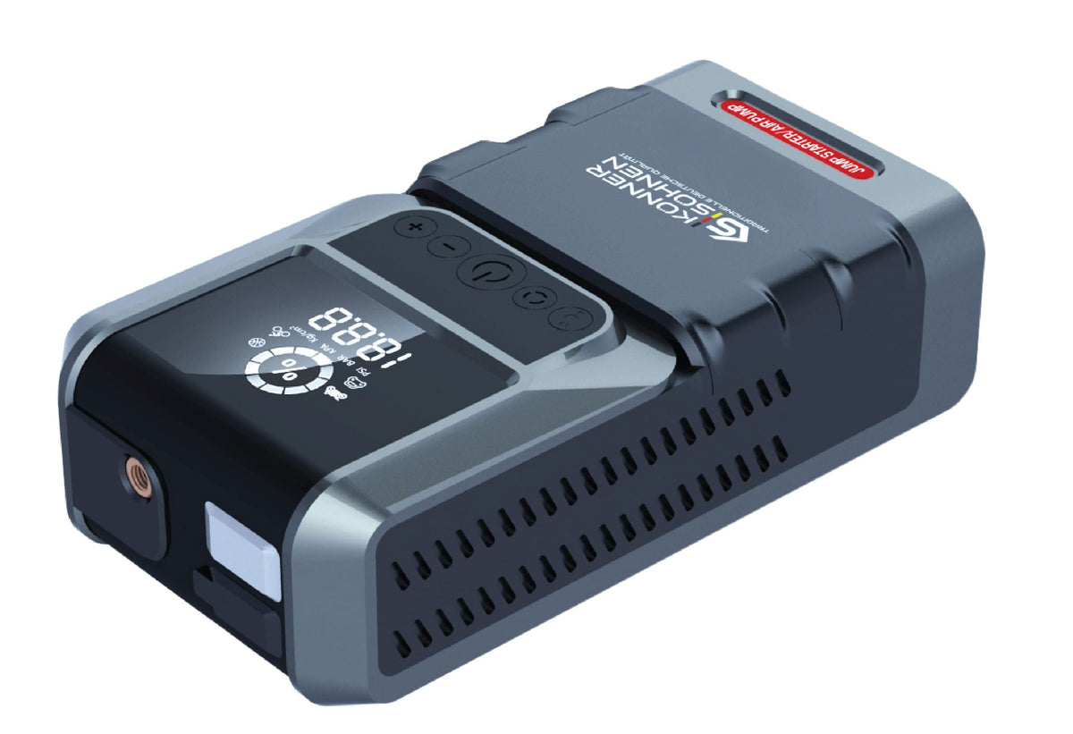 Starthilfe Powerbank mit Luftkompressor KS JSP-1300 – Ansicht 3