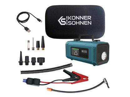 Startgerät mit Akku-Kompressor KS JSP-2000 – Ansicht 2