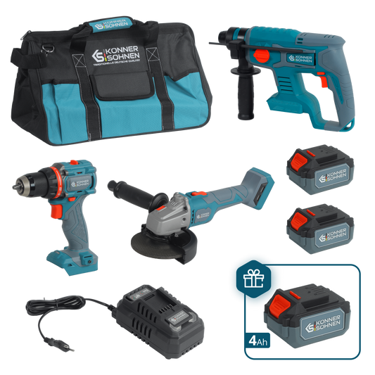 Drahtloses Meister-Set 3-in-1 KS RHAGD 20V SET 3 PLUS – KS RHAGD 20V SET 3 PLUS
