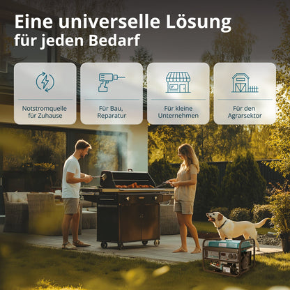 Benzin-Generator "Könner & Söhnen" KS 3000E – Ansicht 5
