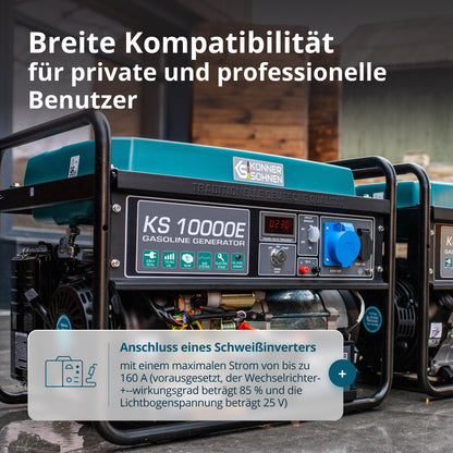 Benzin-Generator "Könner & Söhnen" KS 10000E – Ansicht 7