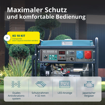Benzin-Generator "Könner & Söhnen" KS 10000E 1/3 – Ansicht 9
