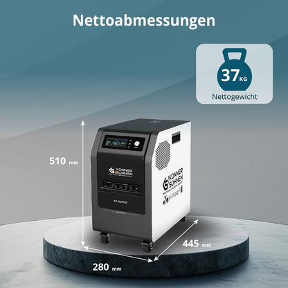 Tragbare 3-in-1-Stromstation KS 3000PS – Ansicht 12