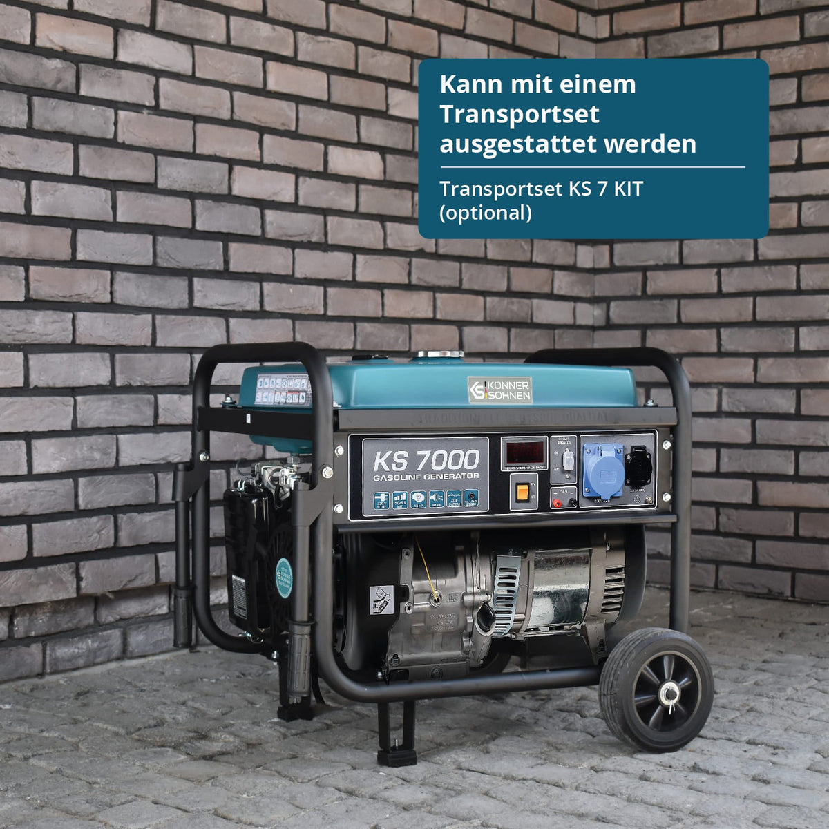 Benzin-Generator "Könner & Söhnen" KS 7000 – Ansicht 8