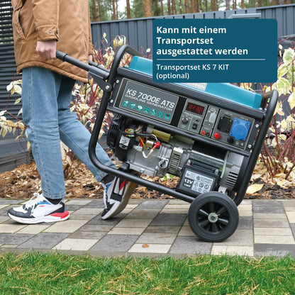 Benzin-Generator "Könner & Söhnen" KS 7000E ATS – Ansicht 9