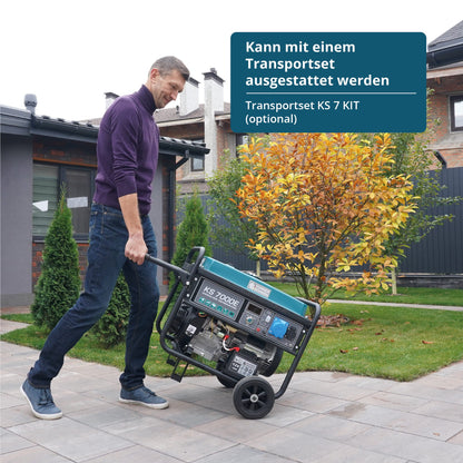 Benzin-Generator "Könner & Söhnen" KS 7000E – Ansicht 8