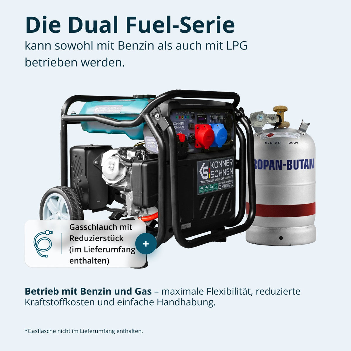 Inverter-Generator KS 8100iEG 1/3 – Ansicht 3