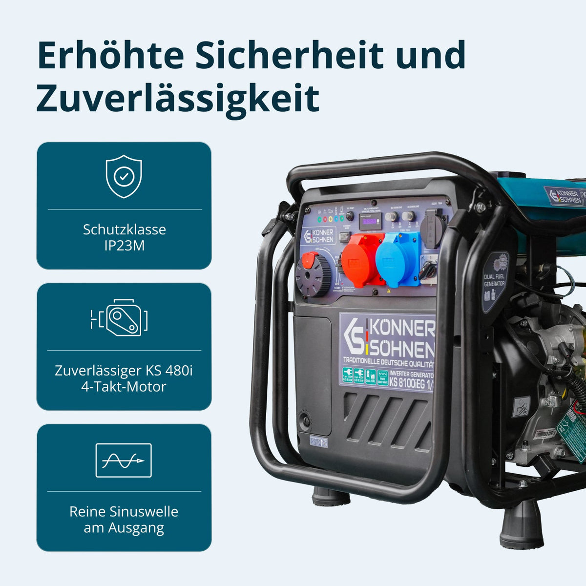 Inverter-Generator KS 8100iEG 1/3 – Ansicht 6