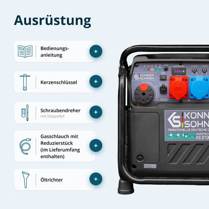 Inverter-Generator KS 8100iEG 1/3 – Ansicht 8