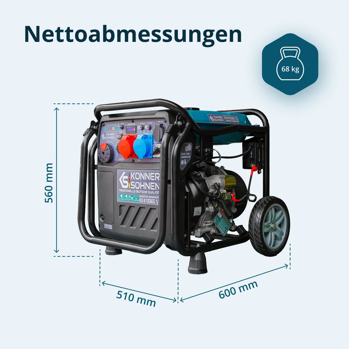 Inverter-Generator KS 8100iEG 1/3 – Ansicht 9